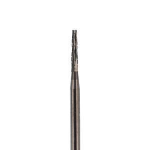 carbide bur tapered long with cross cut iso 500 314 171 007