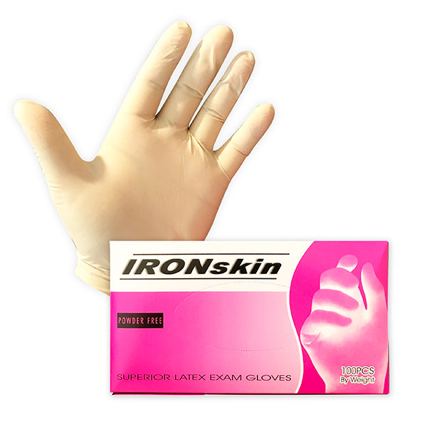Ironskin Latex Gloves